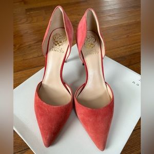 Vince Camuto Heels - size 8, EUR 38 salmon